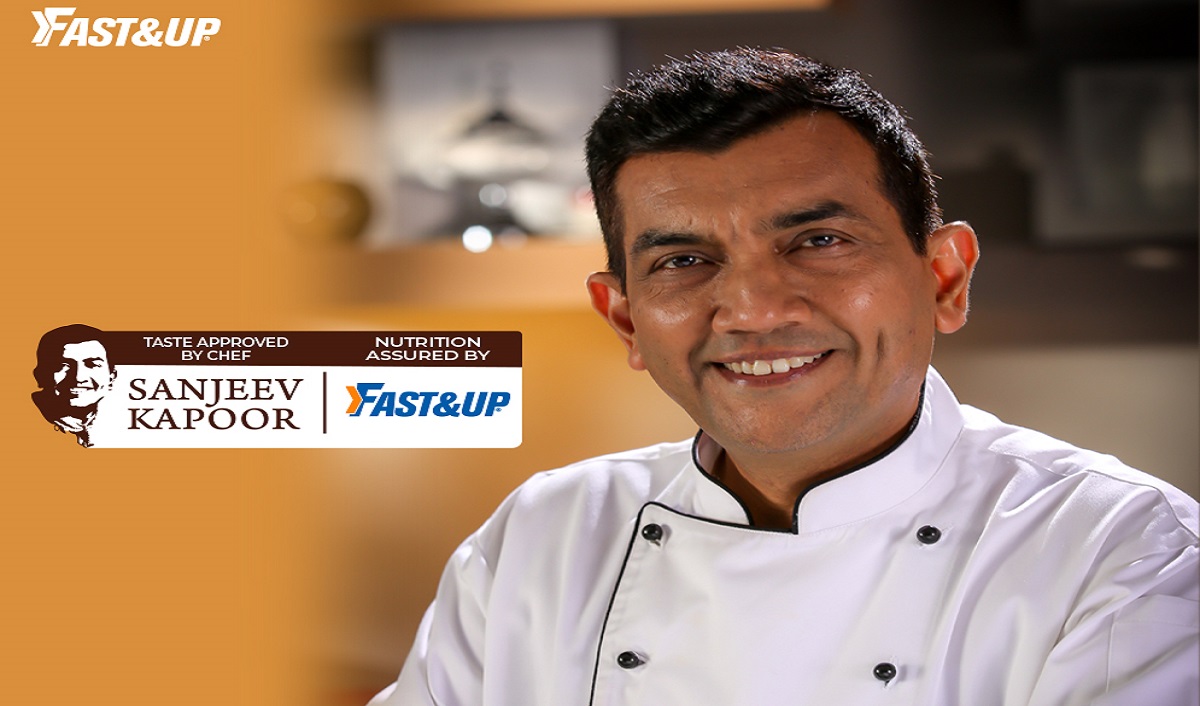 Nutrition Brand Fast and Up Collabs with Celebrity Chef Sanjeev Kapoor